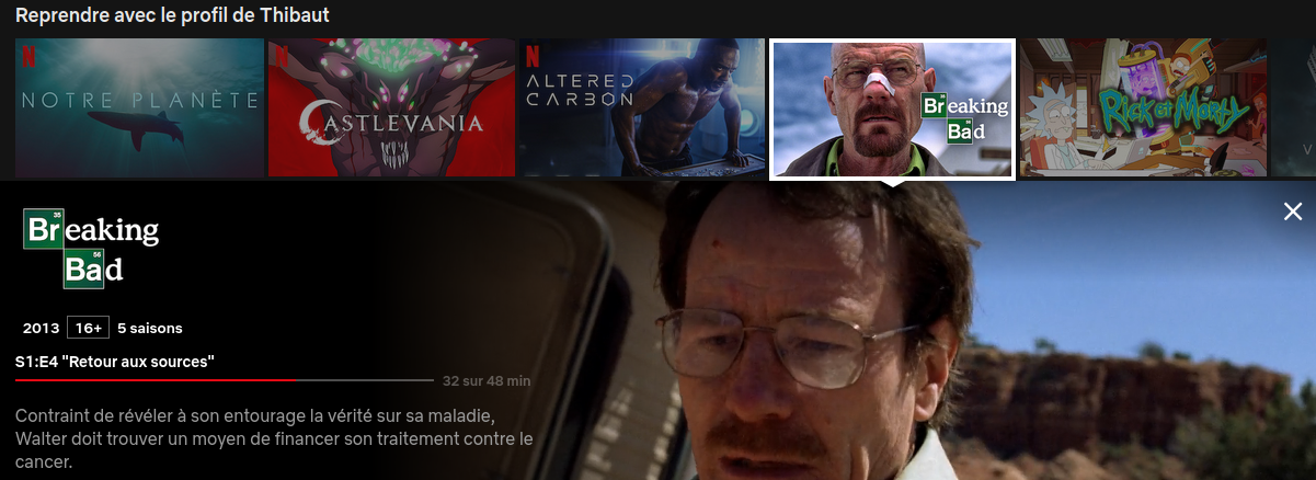 Breaking bad - Netflix